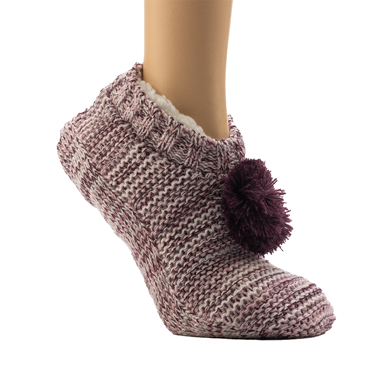 Dámske 3-farebné ponožky Spacedye Fitted Snug Roving Cable Home Socks