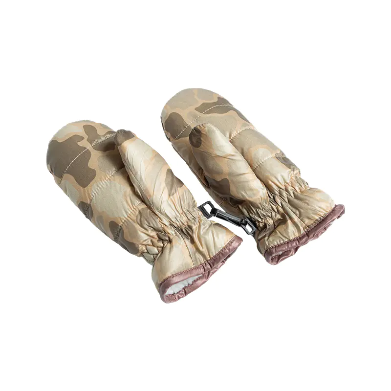 Detské prešívané palčiaky Camo